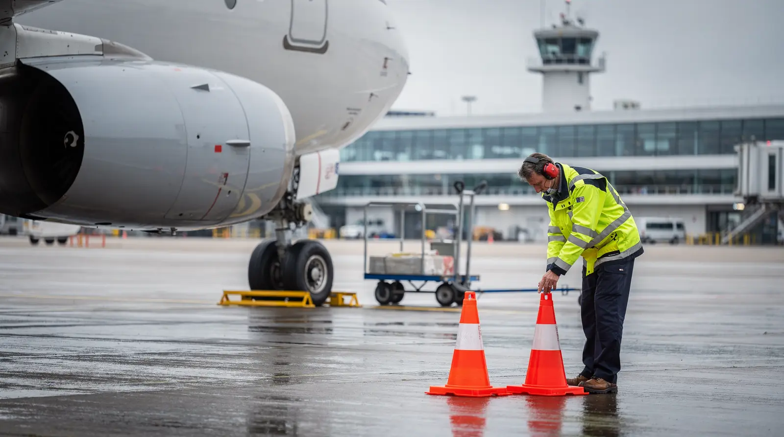 What does airside liability insurance cover in United Kingdom